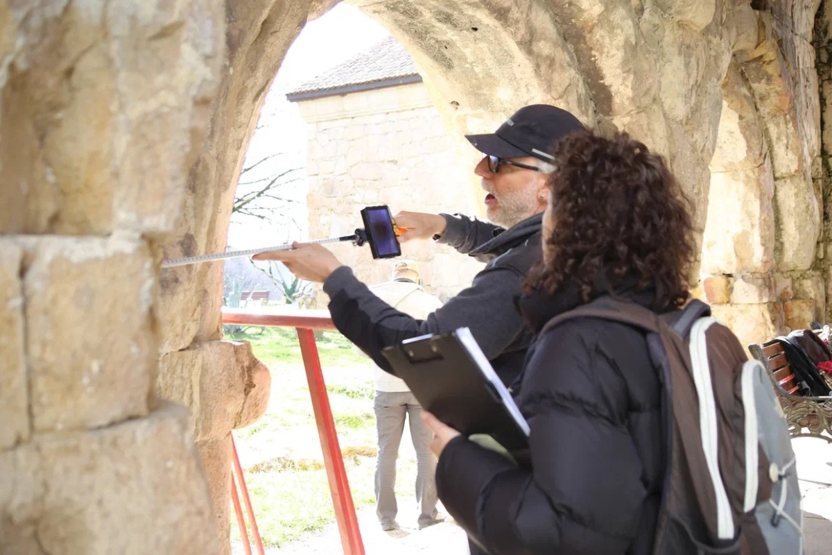 წმინდა ნიკოლოზის სახელობის ტაძრისა და სამრეკლოს სტრუქტურული მდგომარეობის ინტსრუმენტული კვლევის სამუშაოები